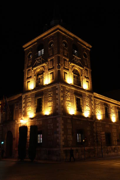 istock Alcala de henares old town 673944108