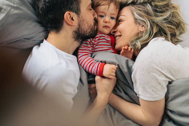 istock Morning routine with our baby boy 673948262