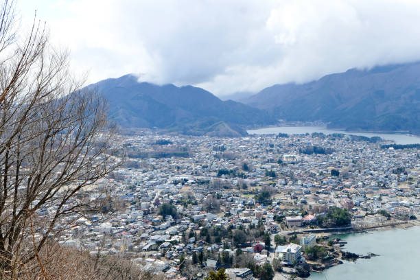 istock Kawagujiko town 673954444