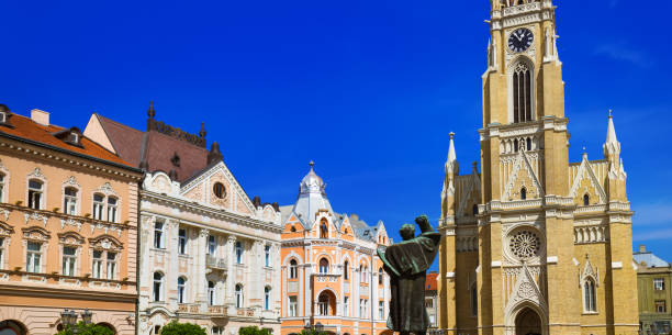 istock Old town in Novi Sad - Serbia 673964318