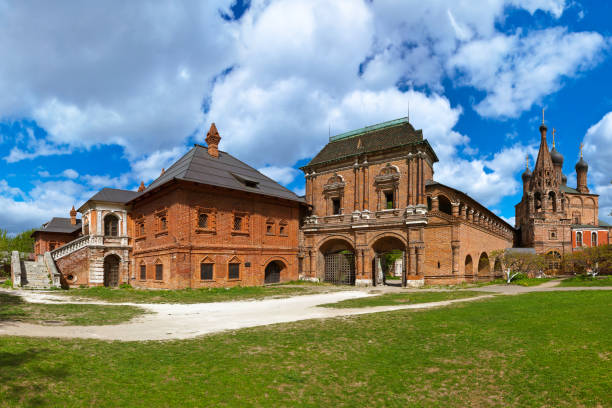 istock Krutitskoe Compound Cathedral in Moscow Russia 673964996