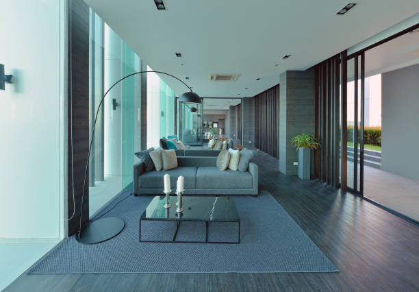 istock luxury modern living room interior and decoration, interior design 673983806