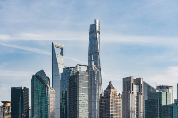 istock Modern Skyscrapers in Shanghai 673992124