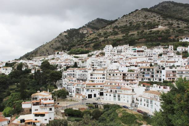 Mijas Pueblo The town of Mijas, Spain mijas pueblo stock pictures, royalty-free photos & images