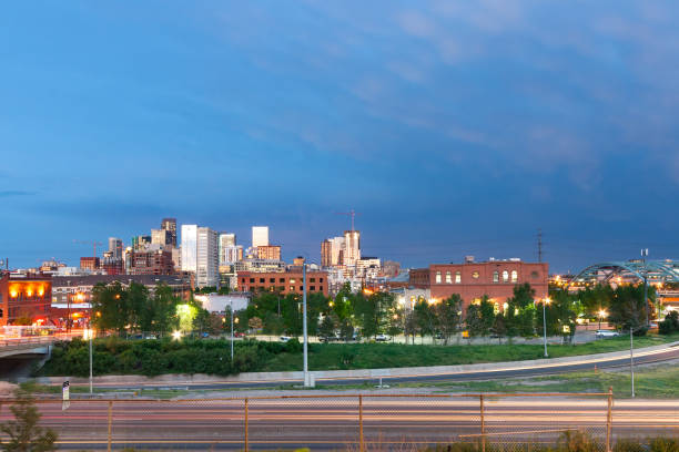 istock Downtown Denver Colorado Skyline View 674017618