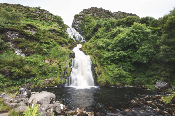 istock Assarancagh Waterfall, near Adara, County Donegal, Ireland 674049134