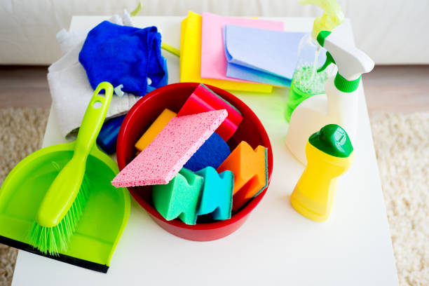 istock House cleaning products 674057214