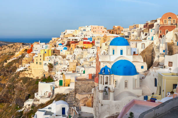 istock Greek Island of Santorini 674064130
