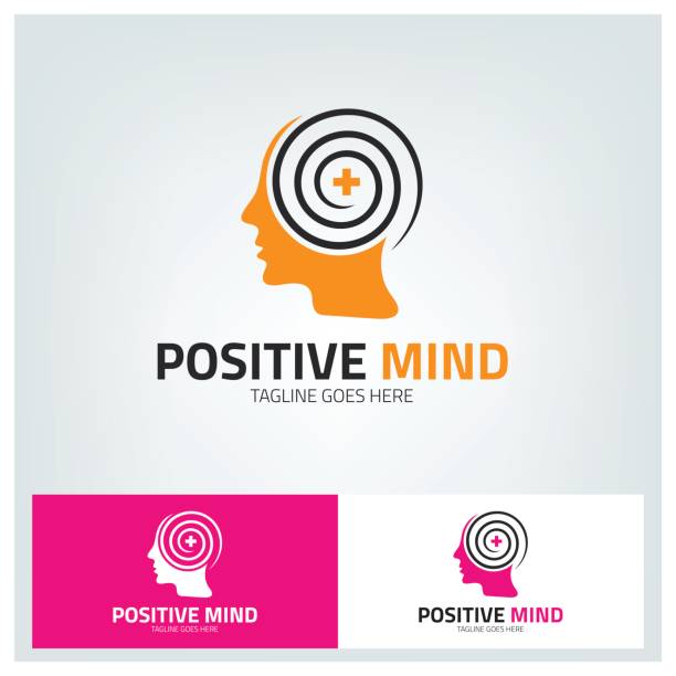 Positive mind vector Positive mind design template. vector illustration 1234 stock illustrations