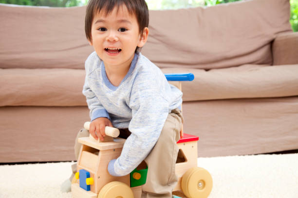 istock Boys playing in a wheelbarrow 674091270