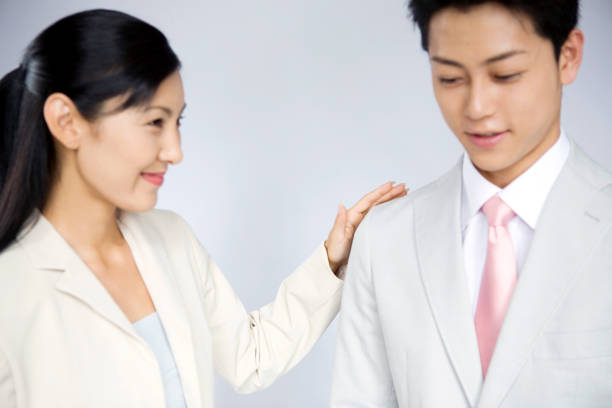istock Juniors men to encourage business 674091366