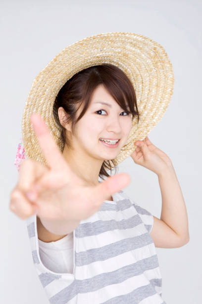 istock Japanese woman portrait 674091544