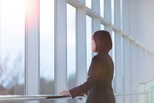istock Businesswoman Standing 674097368