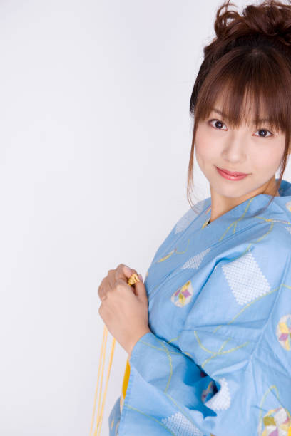 istock Women dressed in yukata 674102538