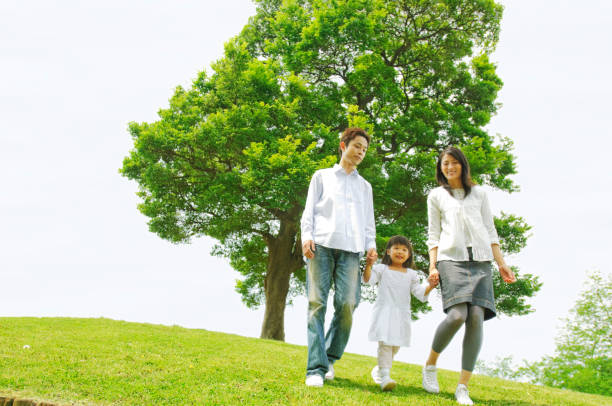 istock Family walk through the Park 674107424
