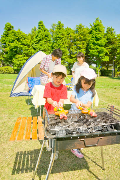 istock Prepare barbecue for family 674111730