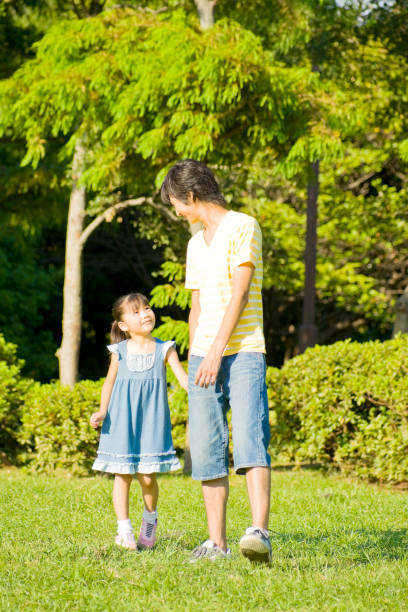 istock Walk together father and daughter 674114604