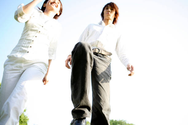 istock Couple to walk in the Park 674115470