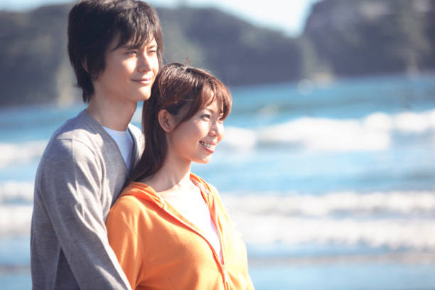 istock A couple of Enoshima 674123622