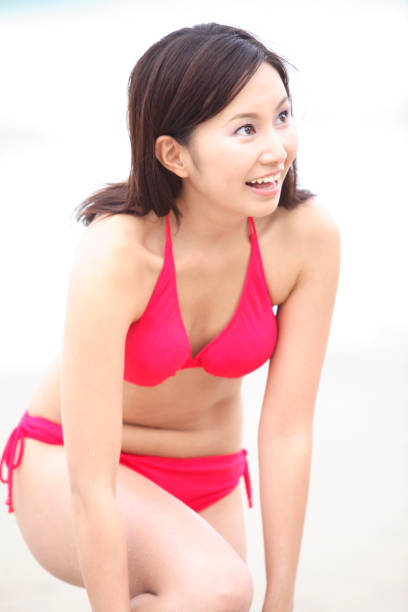istock Swimsuit women portraits 674125110