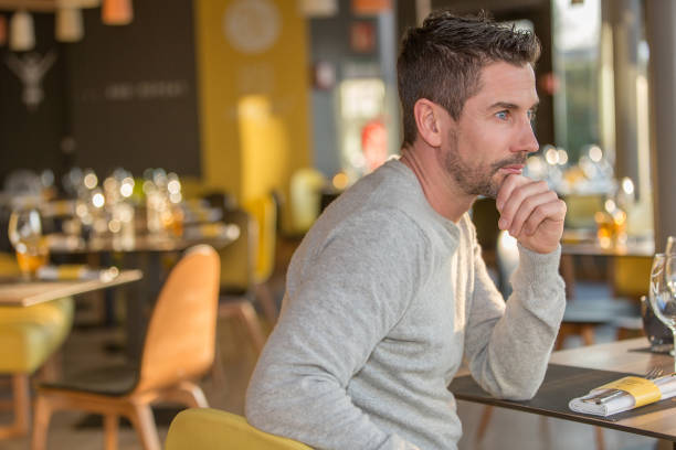 istock Portrait of a man in a restaurant 674132316