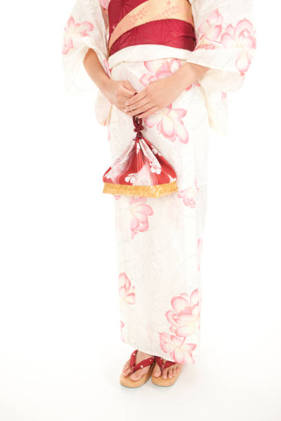 istock Yukata women tote bag hand 674138078