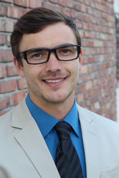 istock Businessman with Eye Glasses Smiling 674139492