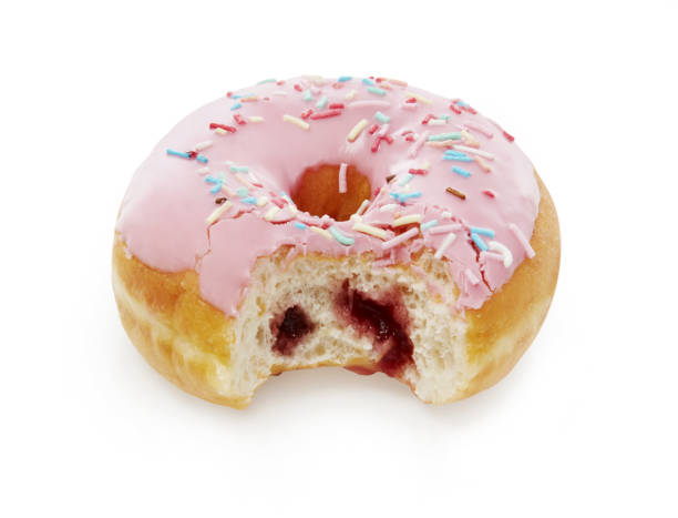 istock Delicious donut with sprinkles 674139790
