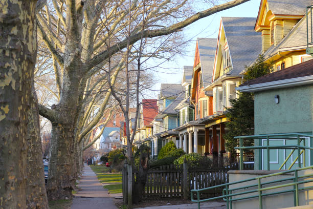 istock Colorful Houses in Brooklyn 674159120