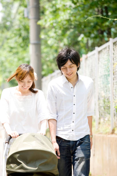 istock Husband and wife to take a walk 674160758