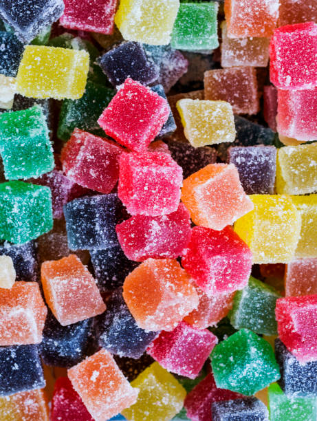 April 22nd is Jelly Bean Day ! Background from colorful soft sweets of sugar Jelly candies, 22nd april stock pictures, royalty-free photos & images