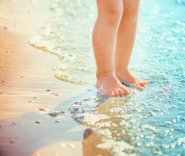 Kid Legs at the Beach