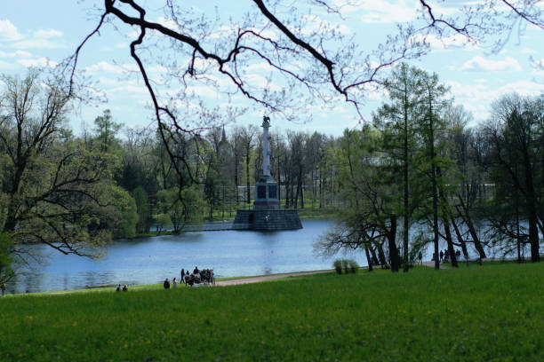 istock Stella by the pond in the park 674187246