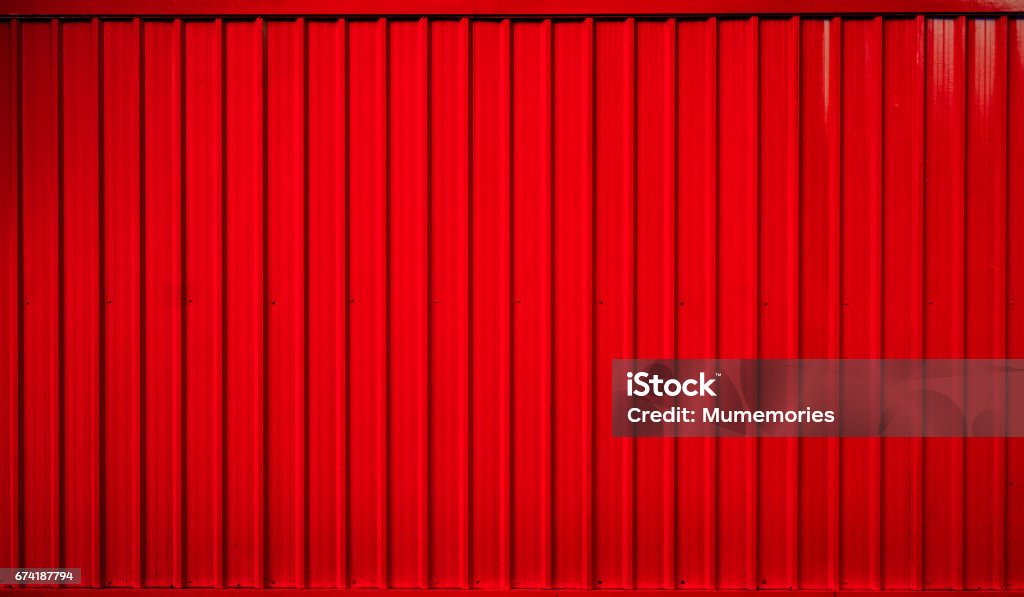 Red box container striped line background Red box container striped line texture background Container Stock Photo