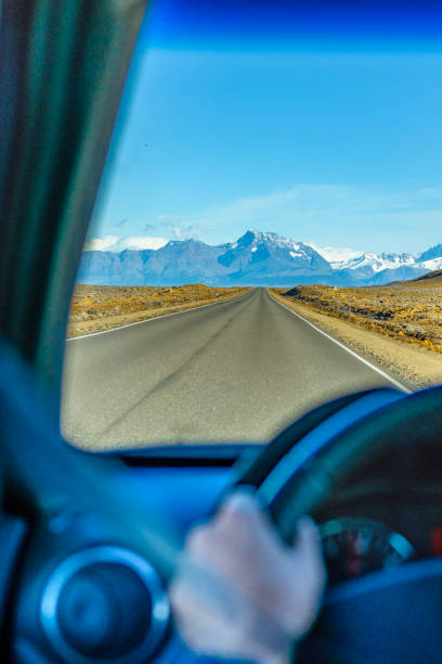 istock Car Interior Driver Point of View 674188442