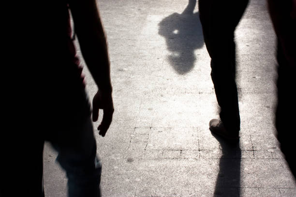 City shadows and silhouettes