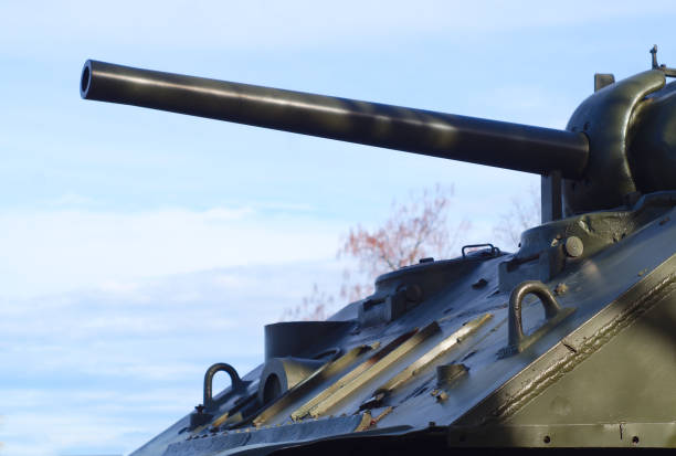 istock tank machine gun armour army war weapon 674196464