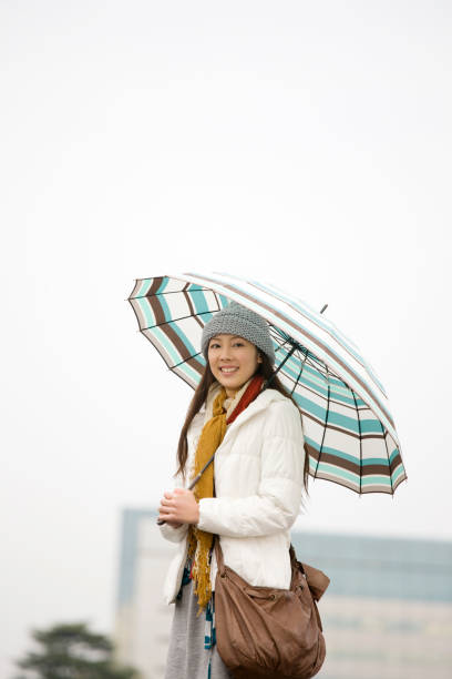 istock Woman holding umbrella 674199512