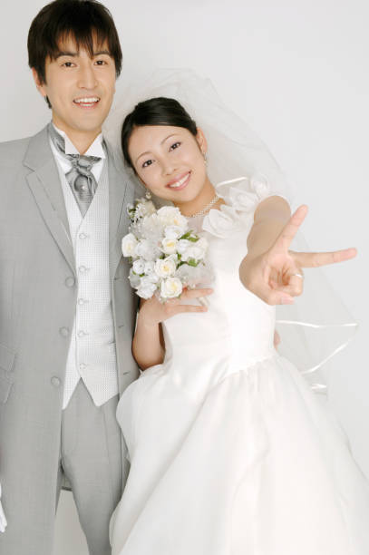 istock Bride & groom portraits 674205346