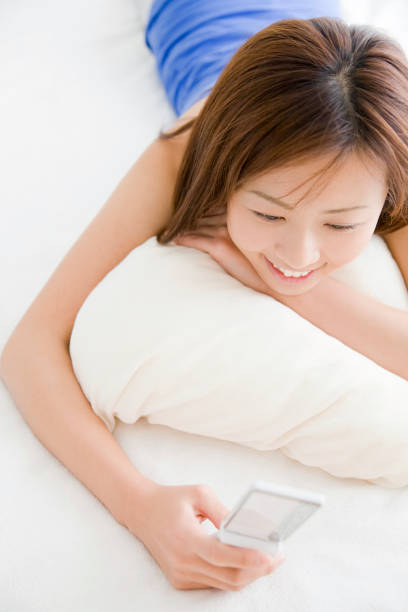 istock Women to check for mail on mobile phones 674205504