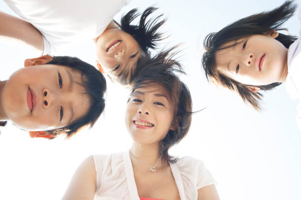 istock Look under the mother and children 674226762