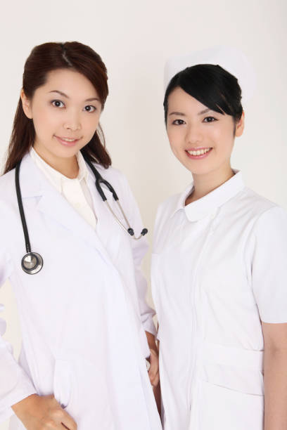 istock Female doctors and nurses 674228716