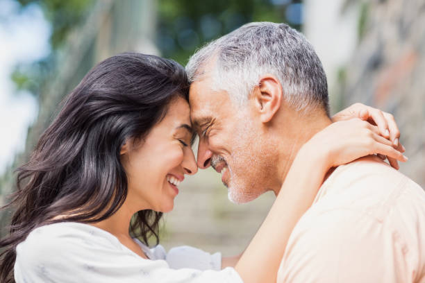 istock Close-up of couple embracing 674229446