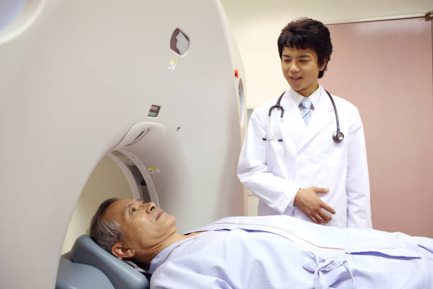 Men subjected to CT scans