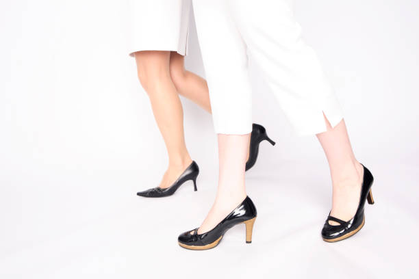 istock Business walking foot 674238866