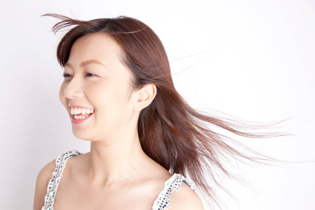 istock Women hair streaming in the wind 674243860
