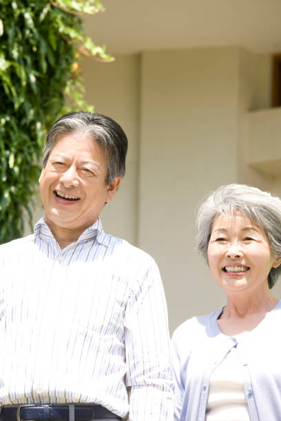 istock An elderly couple have to laugh 674253466