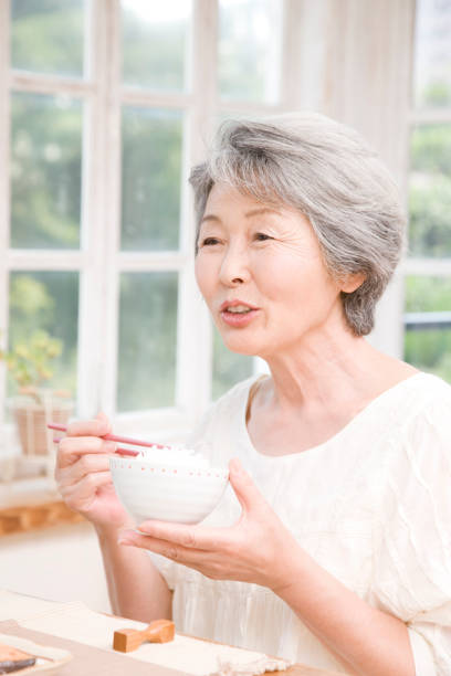 istock You eat breakfast senior women 674258496