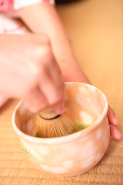 istock Women make a cup of tea in hand 674258972