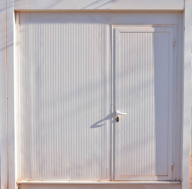 istock white metal door 674265118